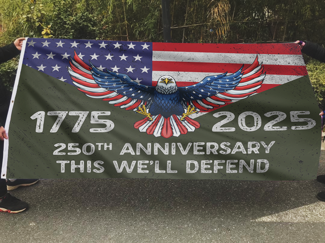 Army 250th Anniversary Flag