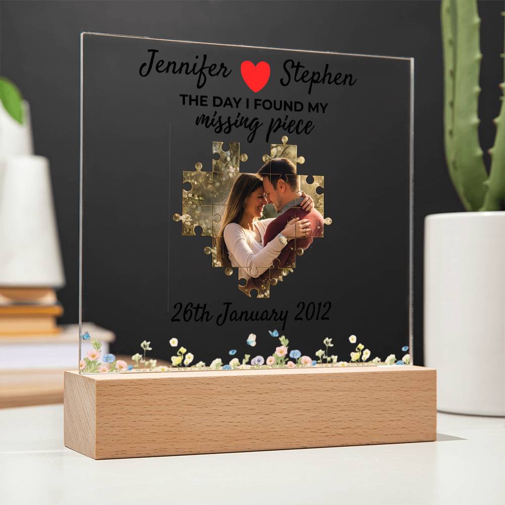 Personalized Anniversary Acrylic