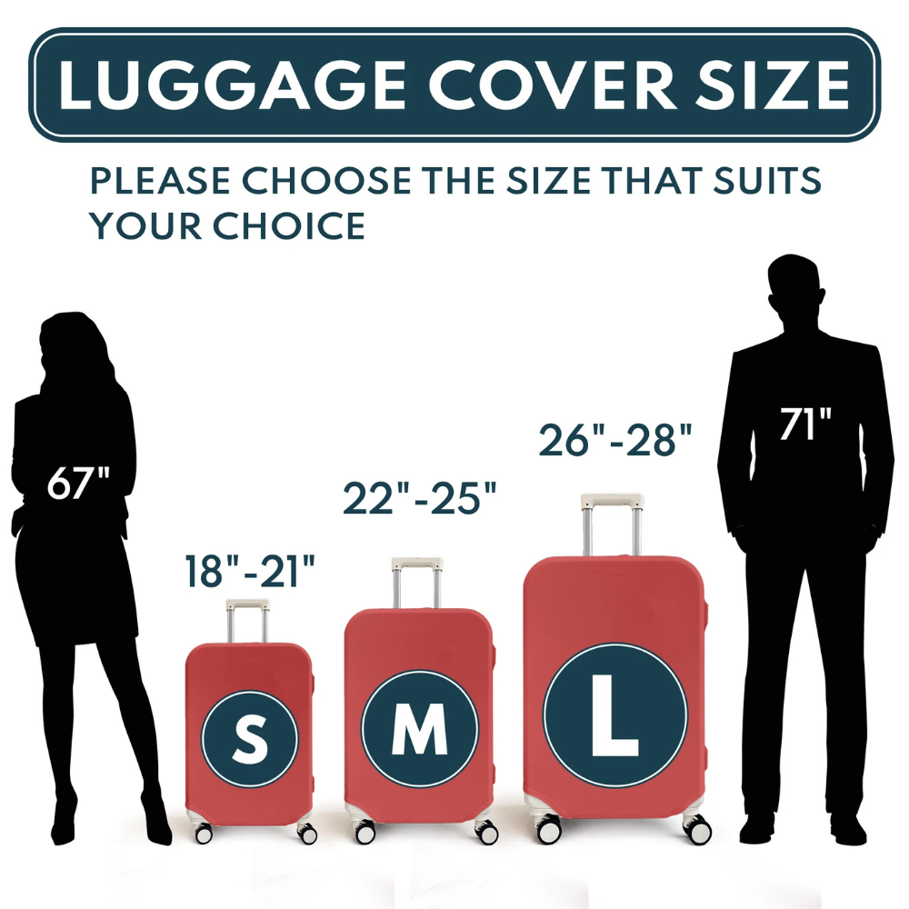 Personalized Travel Luggage Cover - Custom Funny Photos