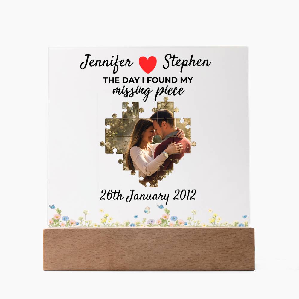 Personalized Anniversary Acrylic
