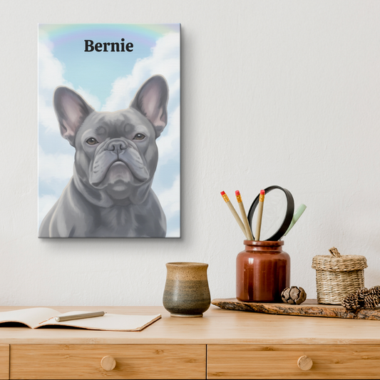 Personalized dog photo