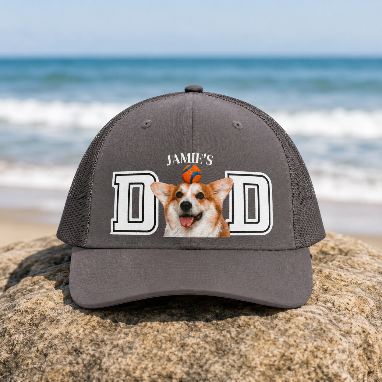 Personalized Dad Trucker Hat
