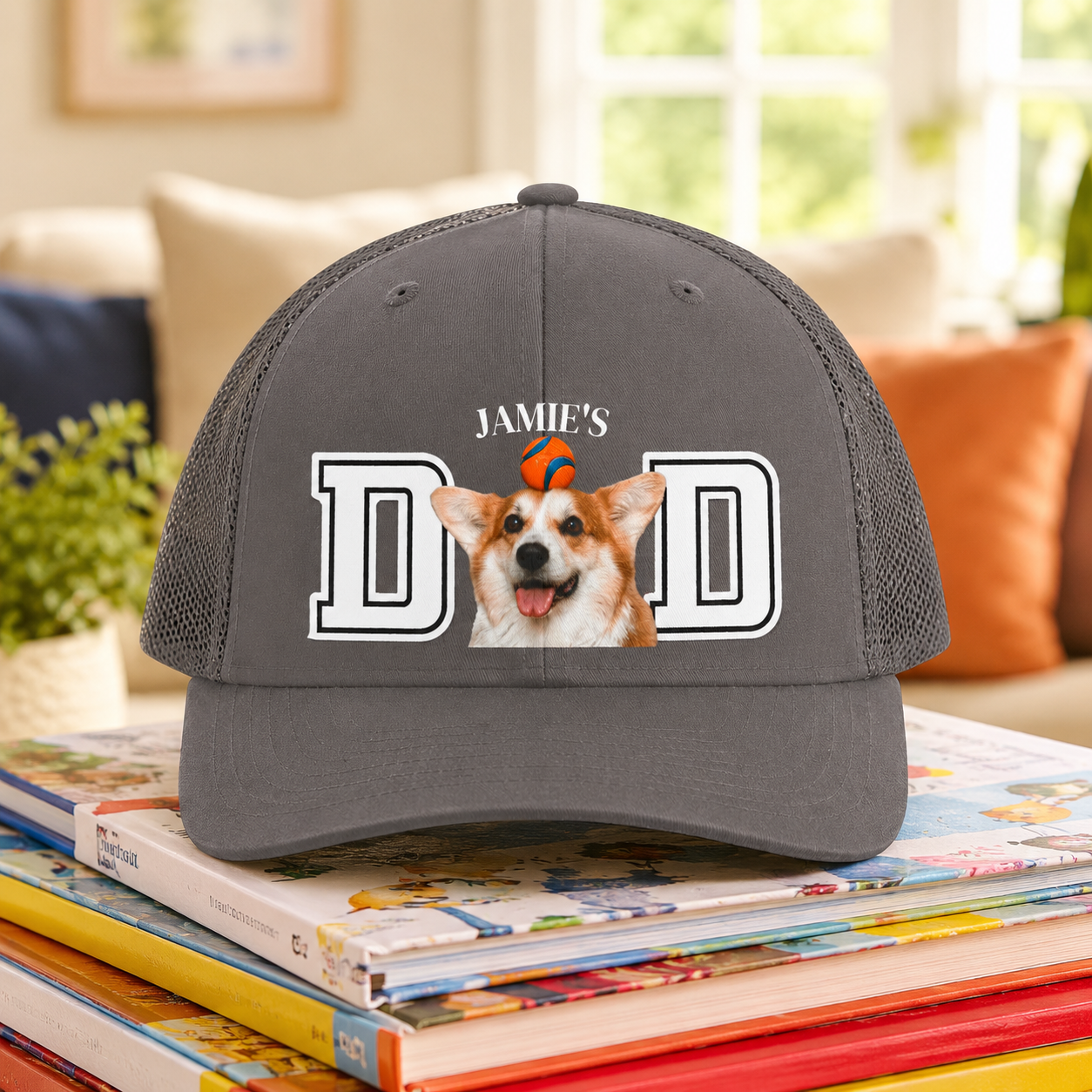 Personalized Dad Trucker Hat
