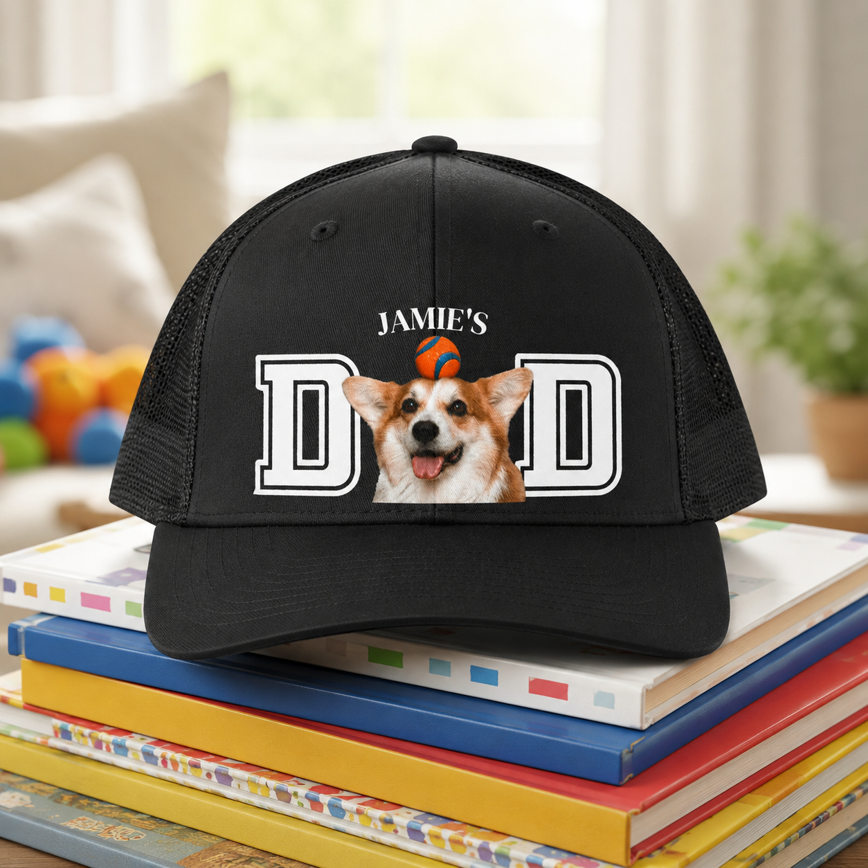 Personalized Dad Trucker Hat
