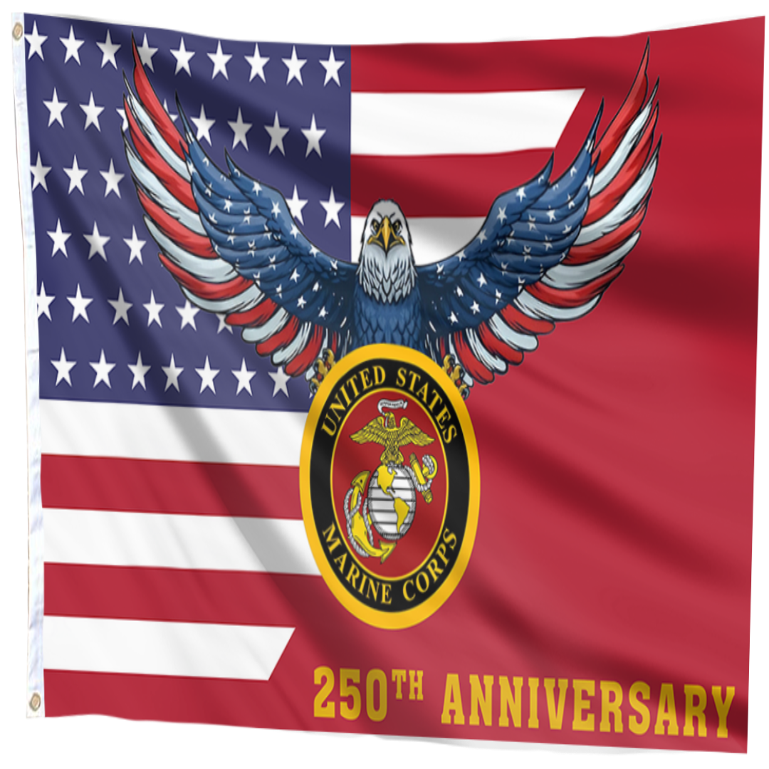250th Anniversary USMC Eagle Flag
