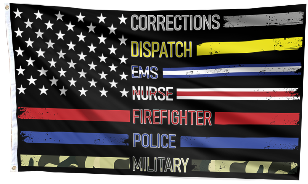 Patriotic Support Appreciation - USA Flag