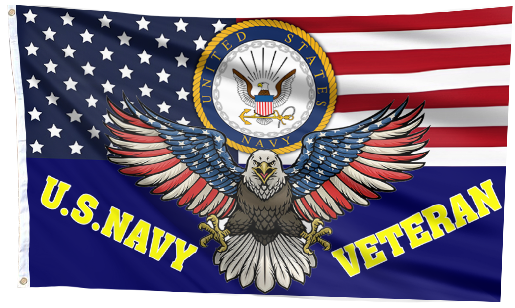 U.S. Navy Veteran Flag