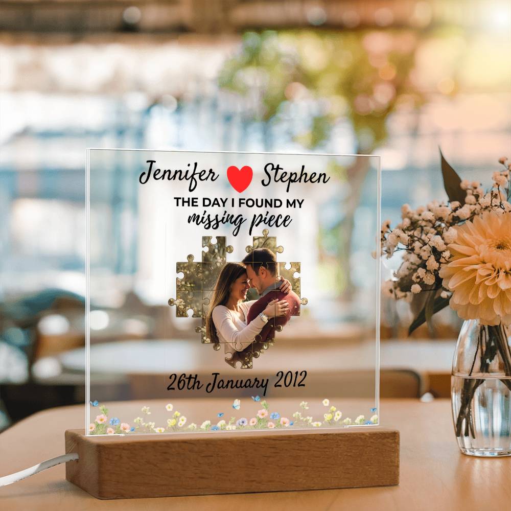 Personalized Anniversary Acrylic