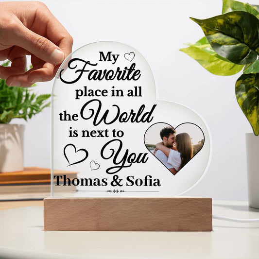 Personalized Soulmate Acrylic Plaque