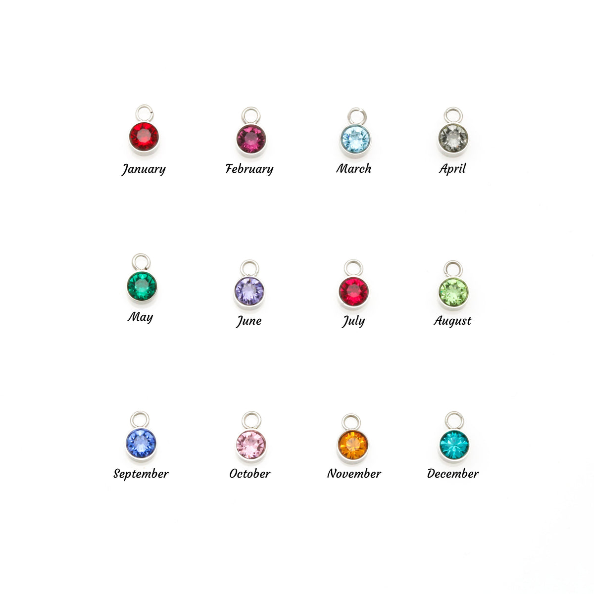 Birthstone necklace test