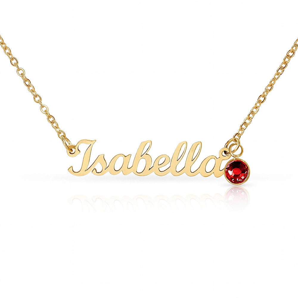 Birthstone necklace test