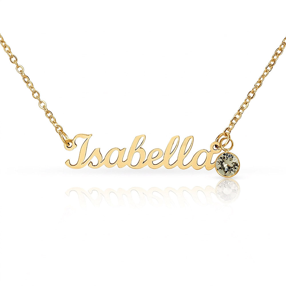Birthstone necklace test