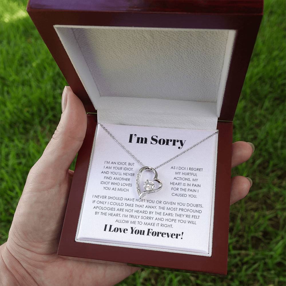 I'M SORRY FOREVER LOVE NECKLACE