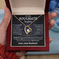 To My Soulmate | Feel My Love | Forever Love Necklace
