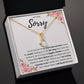 I AM TRULY SORRY APOLOGY ALLURING NECKLACE