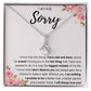 I AM TRULY SORRY APOLOGY ALLURING NECKLACE