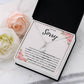 I AM TRULY SORRY APOLOGY ALLURING NECKLACE