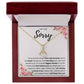 I AM TRULY SORRY APOLOGY ALLURING NECKLACE