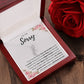 I AM TRULY SORRY APOLOGY ALLURING NECKLACE