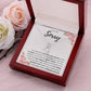 I AM TRULY SORRY APOLOGY ALLURING NECKLACE