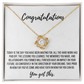 Graduation Gift - Love Knot Necklace