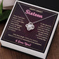 HAPPY SWEET SIXTEEN CHALLENGES LOVE KNOT NECKLACE