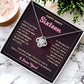 HAPPY SWEET SIXTEEN CHALLENGES LOVE KNOT NECKLACE