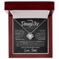 To My Daughter | Never Forget | Love Knot Necklace
