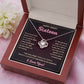 HAPPY SWEET SIXTEEN CHALLENGES LOVE KNOT NECKLACE
