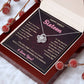 HAPPY SWEET SIXTEEN CHALLENGES LOVE KNOT NECKLACE