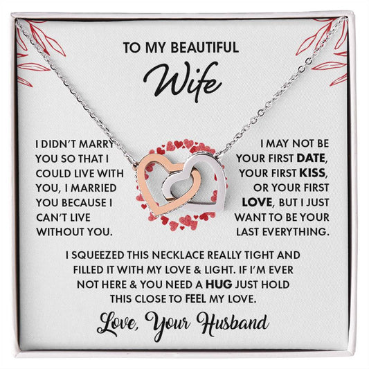 To My Beautiful Wife | Feel My Love (Interlocking Hearts)