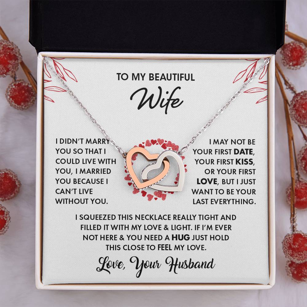 To My Beautiful Wife | Feel My Love (Interlocking Hearts)