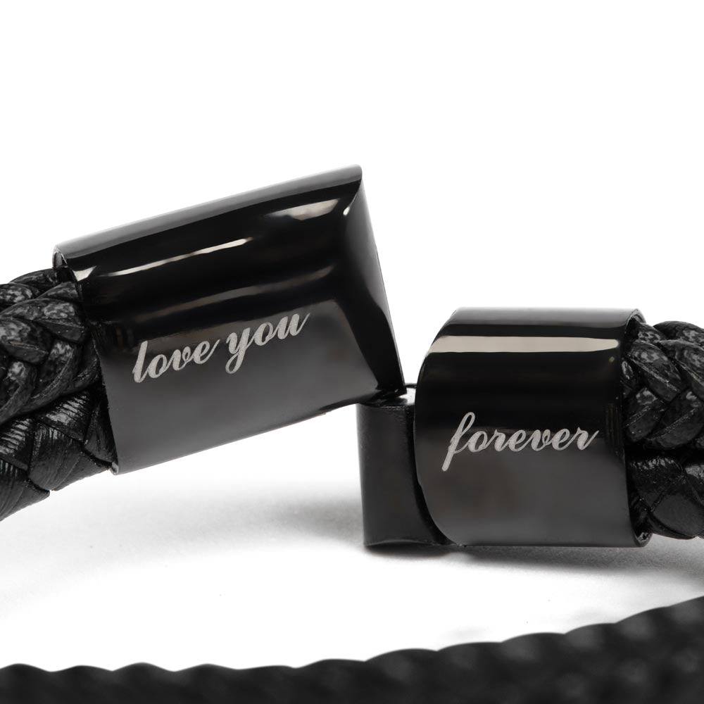 Best Dad In The World- Love You Forever Bracelet