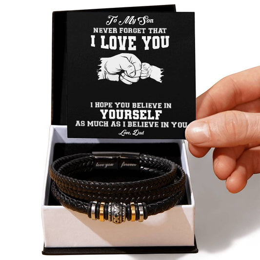 To My Son | Love You Forever Bracelet