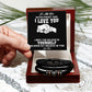 To My Son | Love You Forever Bracelet