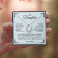 To My Daughter | Never Forget (Forever Love Necklace)