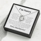I'M SORRY FOREVER LOVE NECKLACE