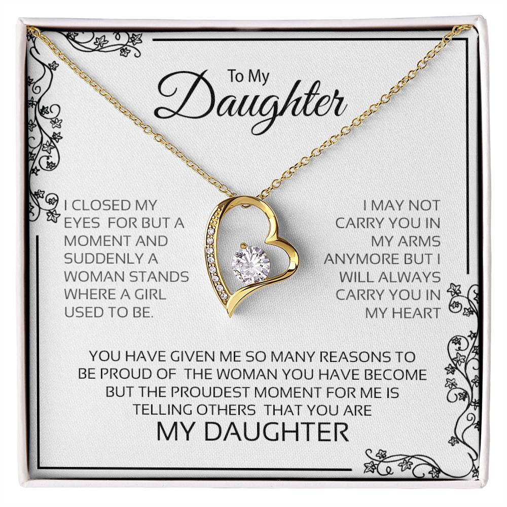 To My Daughter | I Closed My Eyes