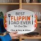 Best Flippin' Dad Personalized BBQ Platter