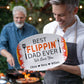Best Flippin' Dad Personalized BBQ Platter