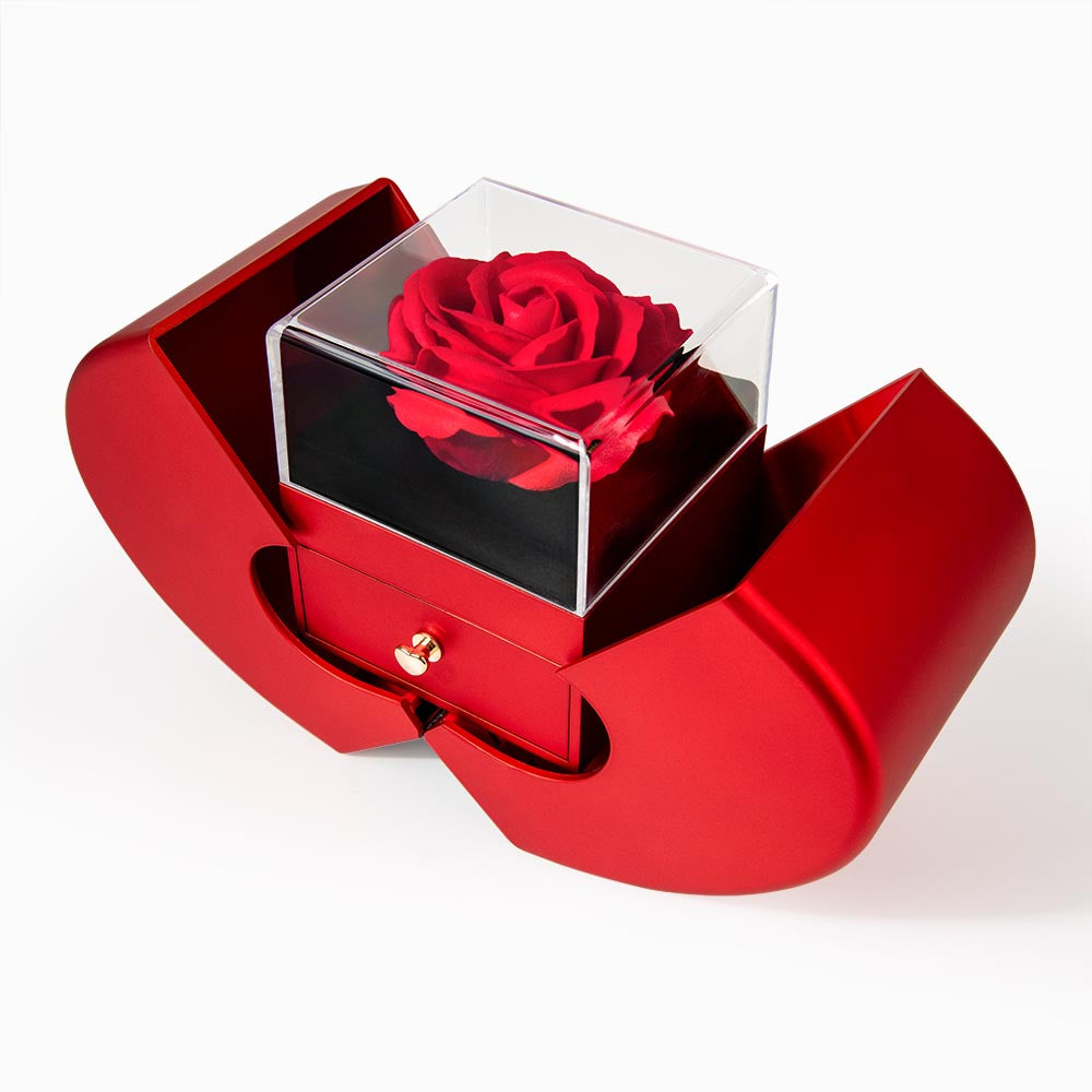 To My Daughter "Never Forget That I Love You" Rose Box