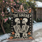 The Lovers Woven Blanket - Gift For Wife