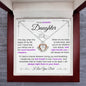 To My Daughter Necklace - You're one of the most Beautiful Chapters