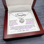 To My Daughter Necklace - You're one of the most Beautiful Chapters