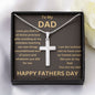 Father Day Cross Necklace