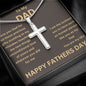 Father Day Cross Necklace