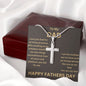 Father Day Cross Necklace