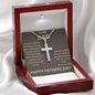 Father Day Cross Necklace