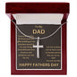 Father Day Cross Necklace