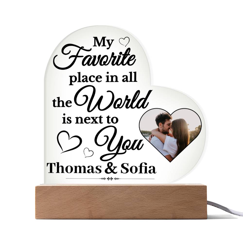 Personalized Soulmate Acrylic Plaque
